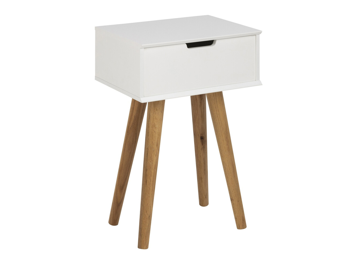 Naktsgaldiņš Norsica 105 (Balts + Ozols)