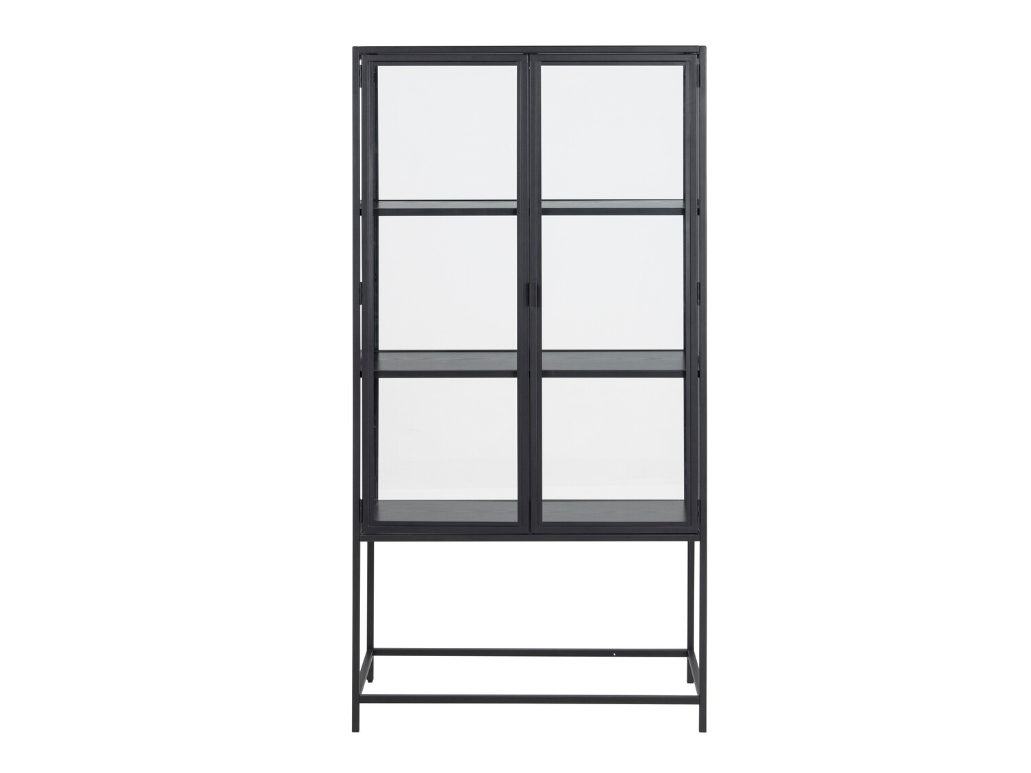 Стеллаж Norsica Sevferi 141 (Черный пепел + Чёрный)