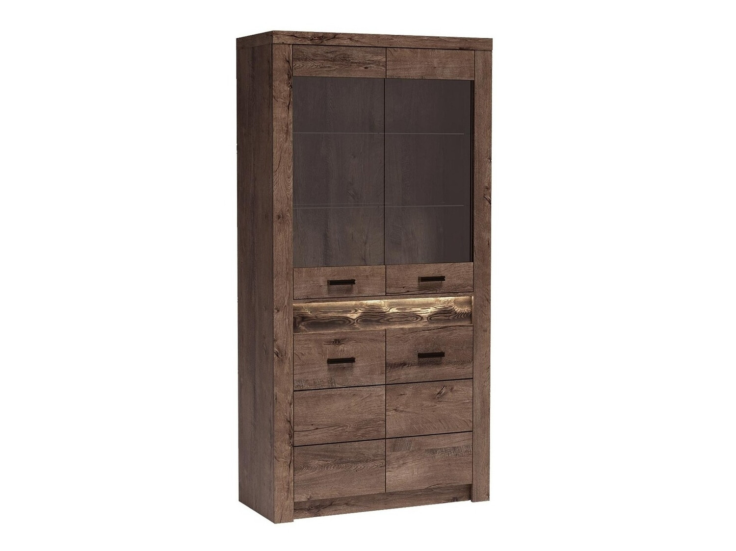 Стеллаж Serfeno 101 (Темный пепел)