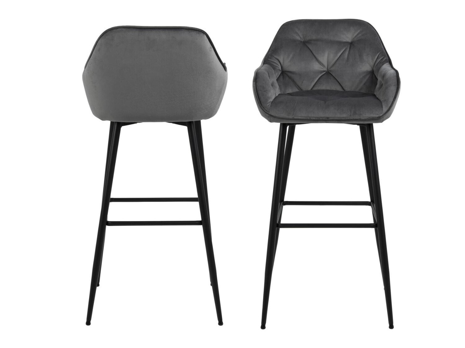 Bāra krēsls Norsica 474 (Pelēks + Melns)