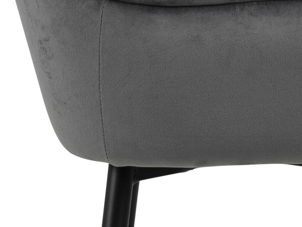 Bāra krēsls Norsica 474 (Pelēks + Melns)