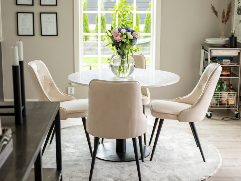 Cтол Dallas 192 (Белый + Чёрный)