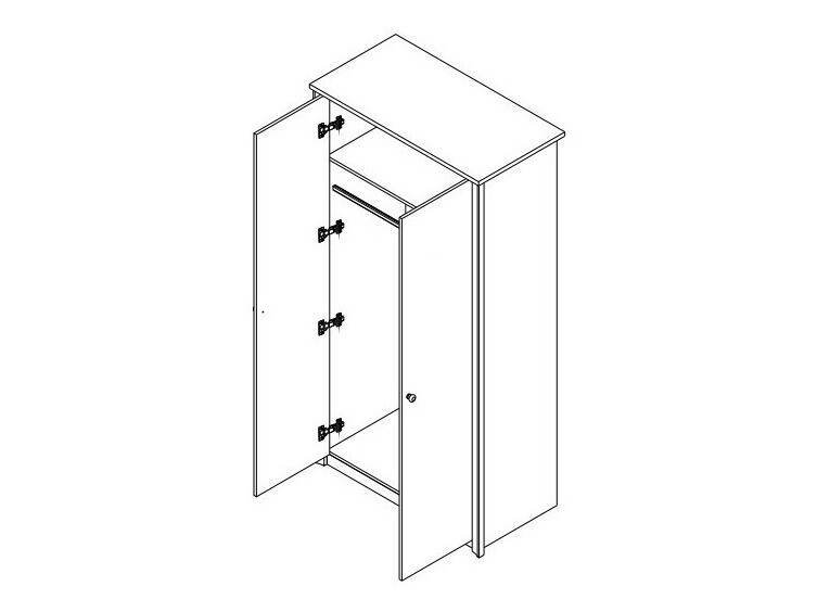 Skapis Elialo 111 (Sonomas ozols)