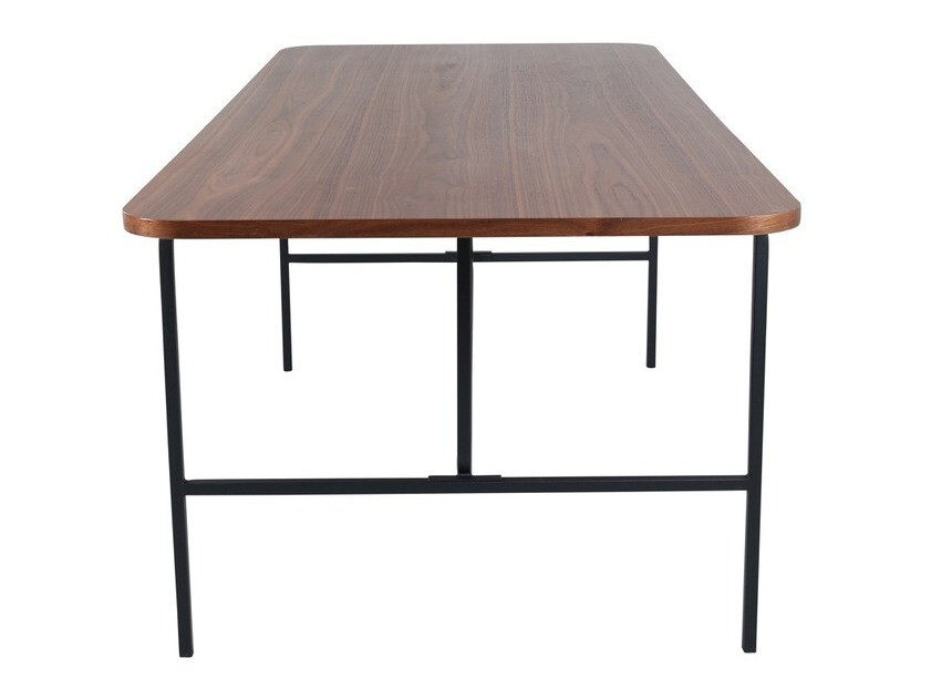 Cтол Dallas 1717 (Орех + Чёрный)