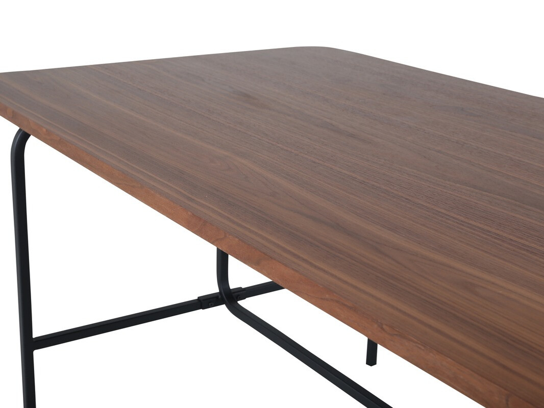 Cтол Dallas 1717 (Орех + Чёрный)