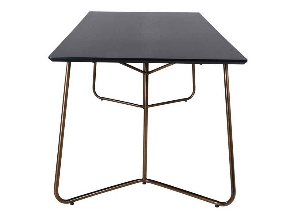 Cтол Dallas 1721 (Чёрный + Медь)