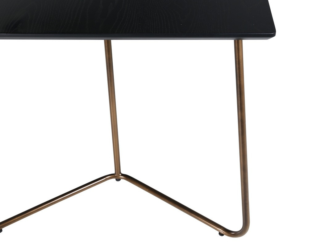 Cтол Dallas 1721 (Чёрный + Медь)