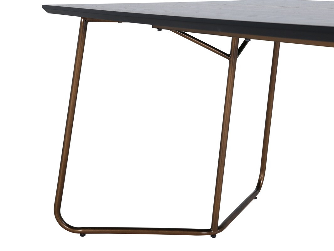 Cтол Dallas 1721 (Чёрный + Медь)