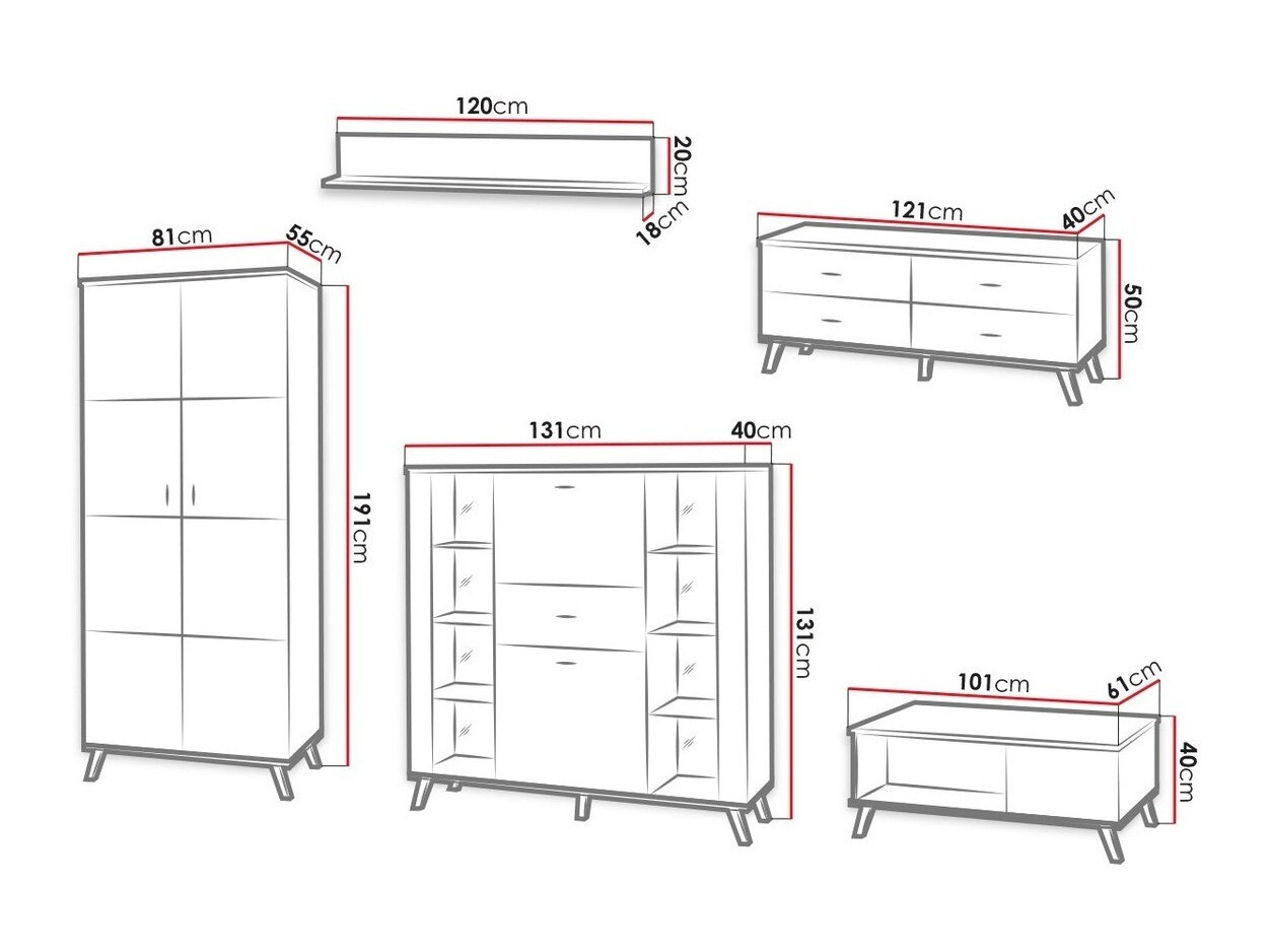 Набор для гостиной Talsere 110