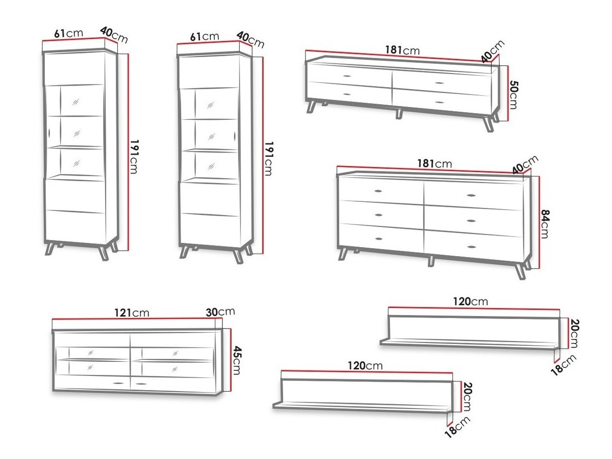 Набор для гостиной Talsere 112