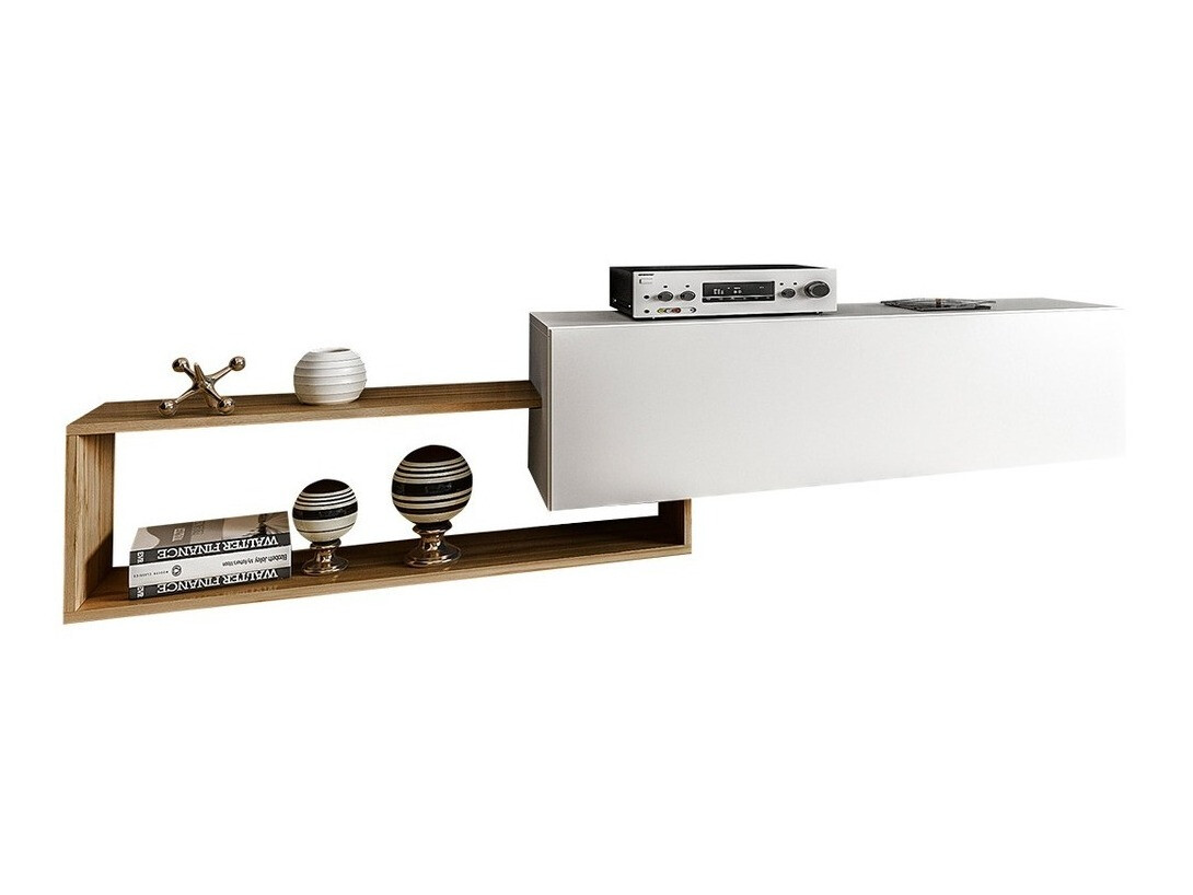 TV galds Utica 101 (Balts + Votan ozols)