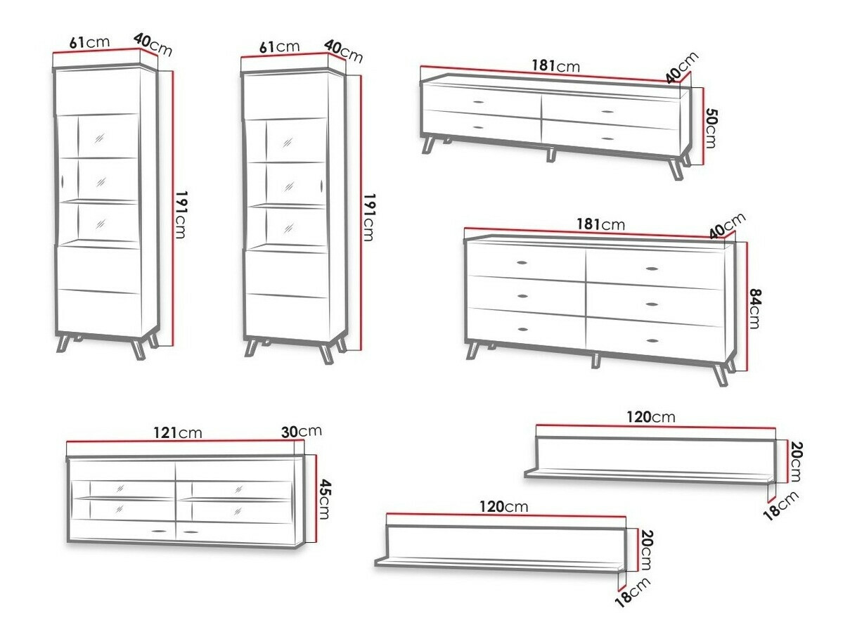 Viesistabas komplekts Talsere 112