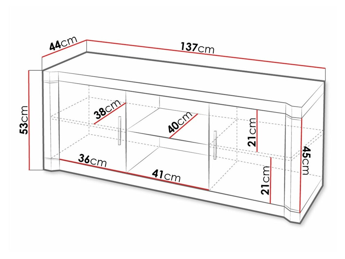 TV galds Lorelie 111 (Sonomas ozols)