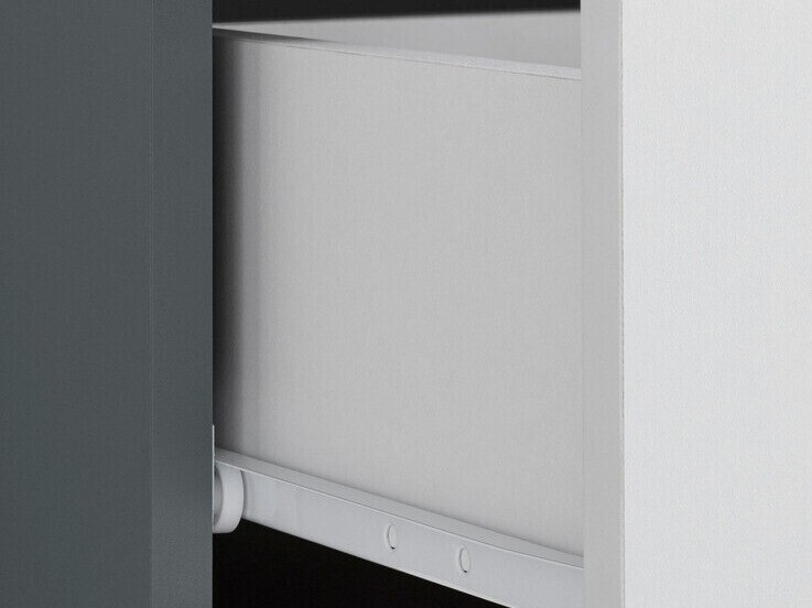 Hапольные шкафчик для ванной Larlori 102 (Антрацит + Белый)