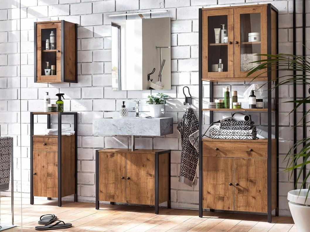 Hапольные шкафчик для ванной Larnovo 109