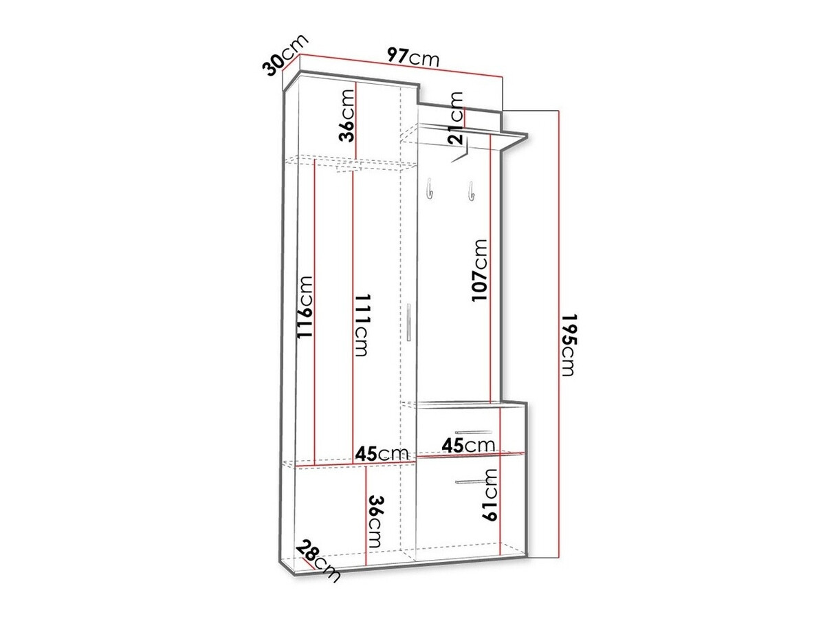 Priekšnama komplekts Columba