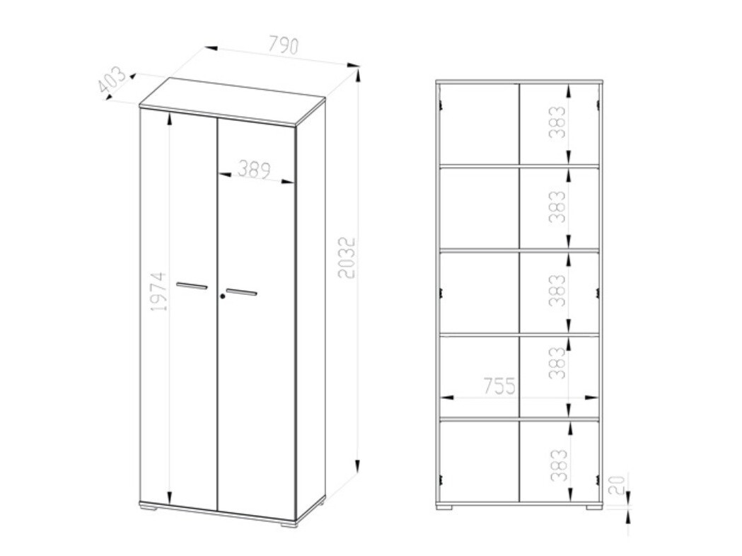 Стеллаж Tolbelo 100