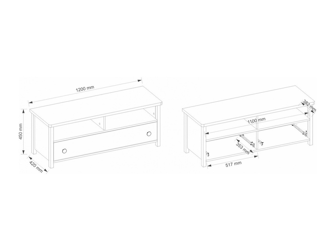 ТВ тумба Elblive 132