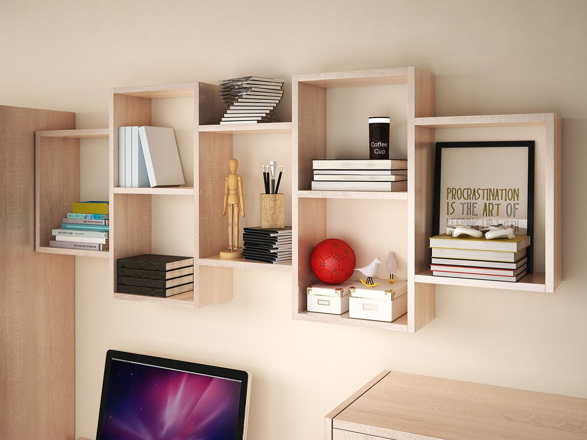 Настенная полка Sarasota 103 (Сонома Дуб)