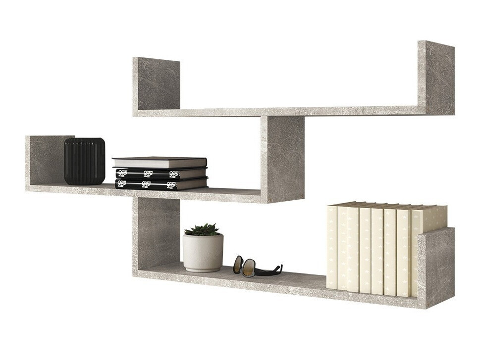 Настенная полка Sarasota 104 (Бетон)