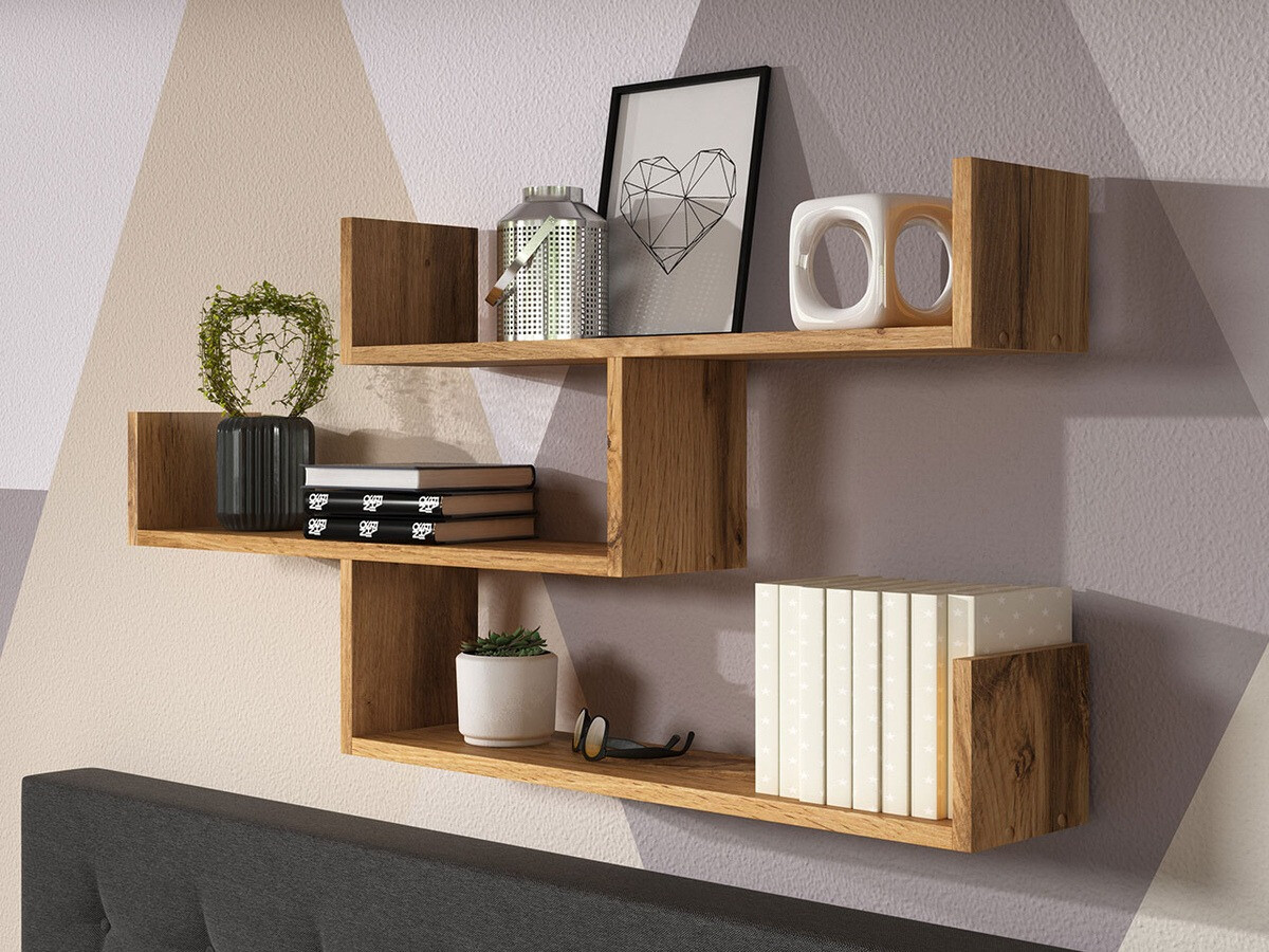 Настенная полка Sarasota 104 (Дуб вотан)