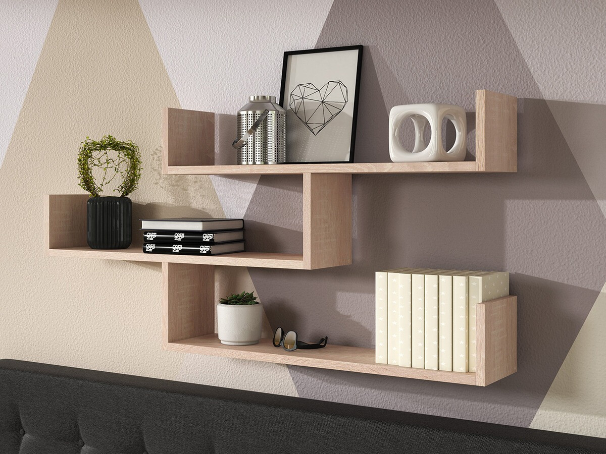 Настенная полка Sarasota 104 (Сонома Дуб)