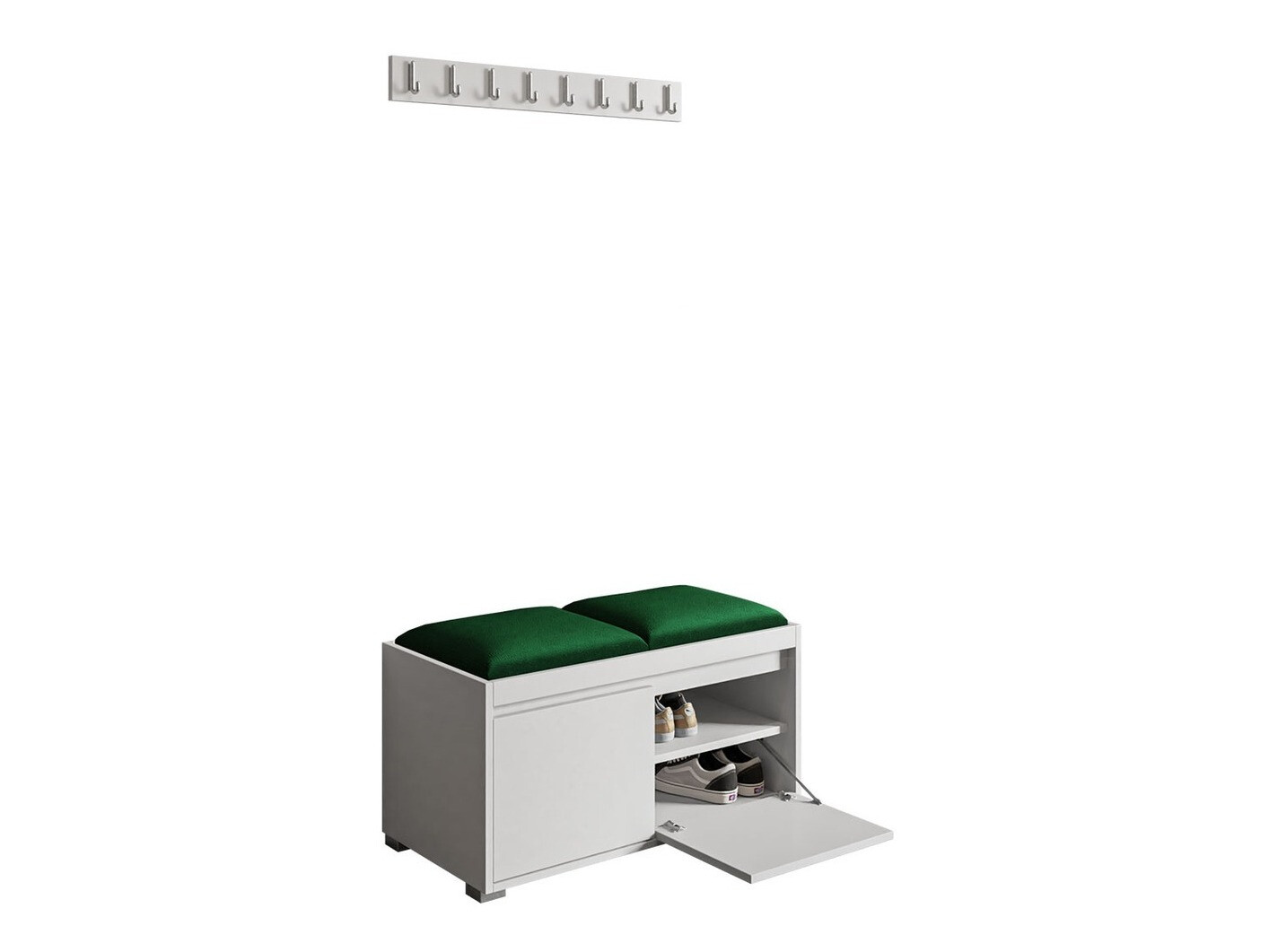 Priekšnama komplekts Comfivo 386 (Balts + Manila 35)