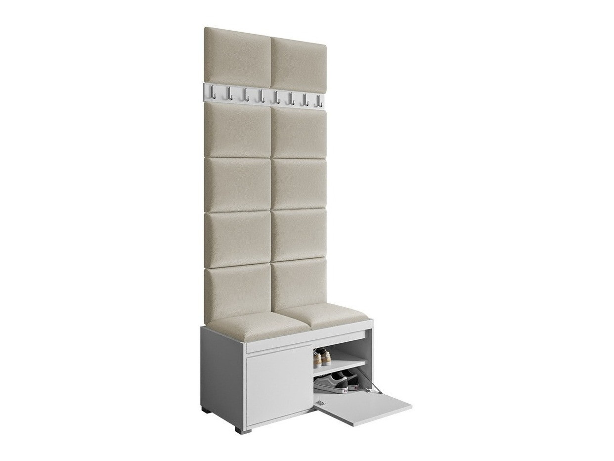 Priekšnama komplekts Comfivo 392 (Balts + Manila 02)