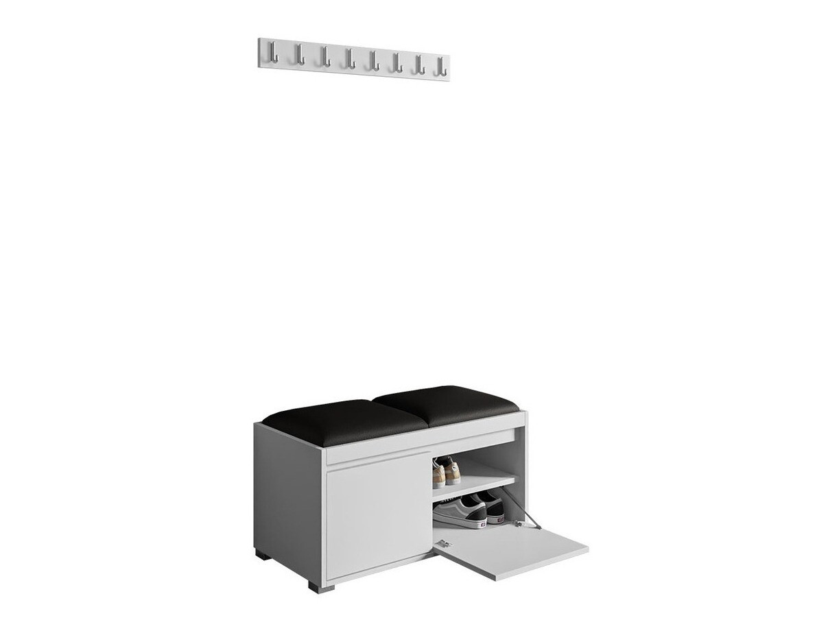 Прихожая Comfivo 386 (Белый + Soft 011)