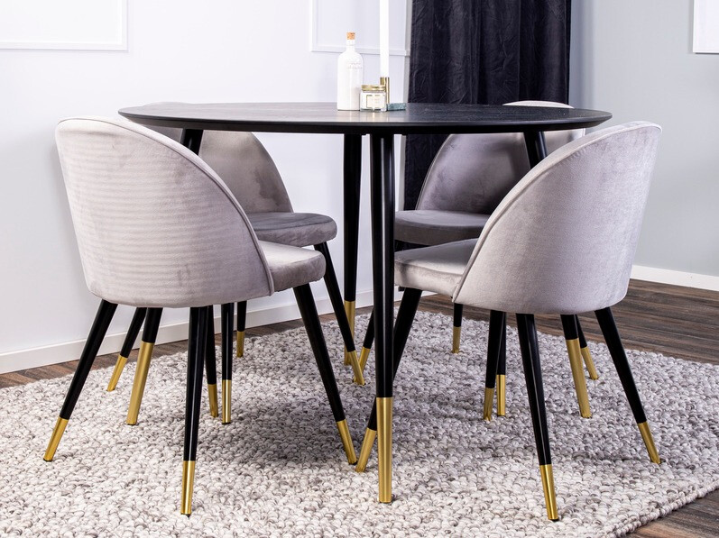 Krēsls Dallas 137 (Pelēks + Melns)