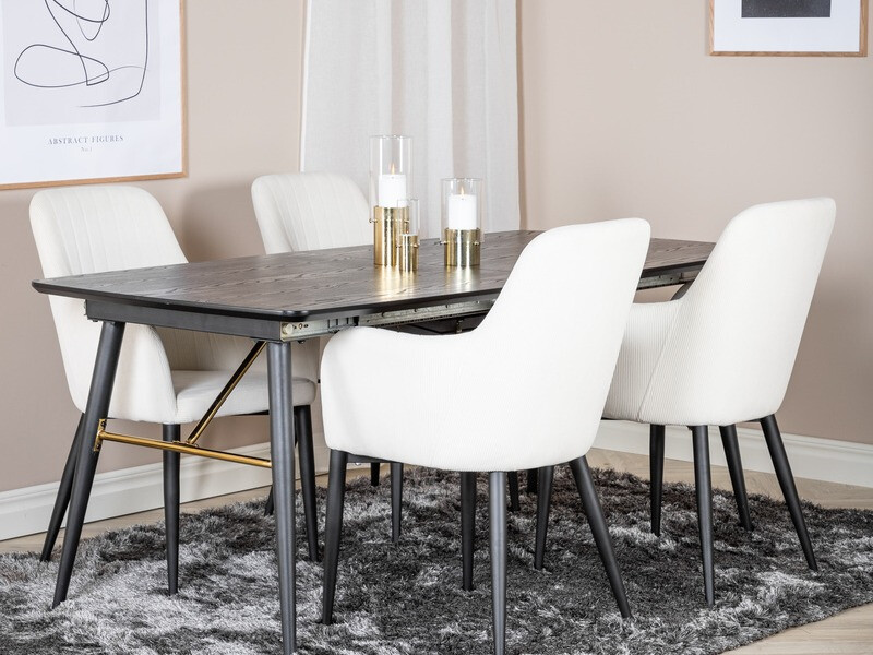 Krēsls Dallas 155 (Bēšs + Melns)