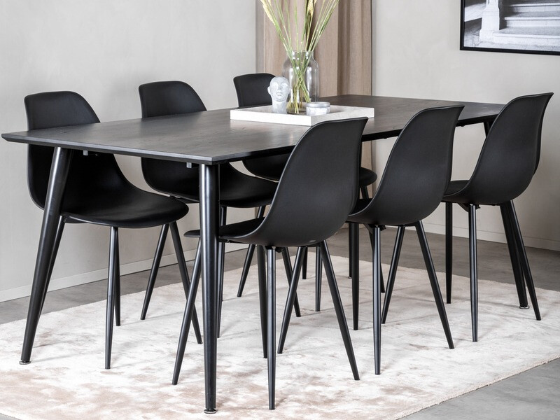 Krēsls Dallas 198 (Melns)