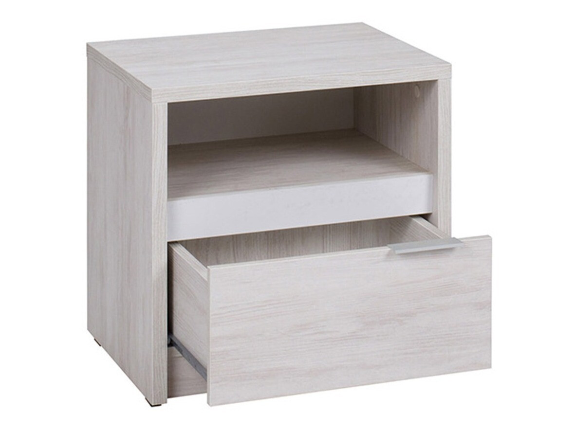 Guļamistabas komplekts Fivelbo 120 (Monastery ozols + Glancēts melns)