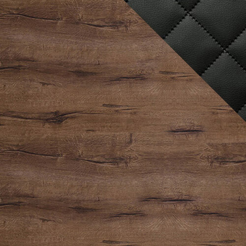 Спальный гарнитур Catromi 112 (Монастырский дуб + Soft Pik 011)