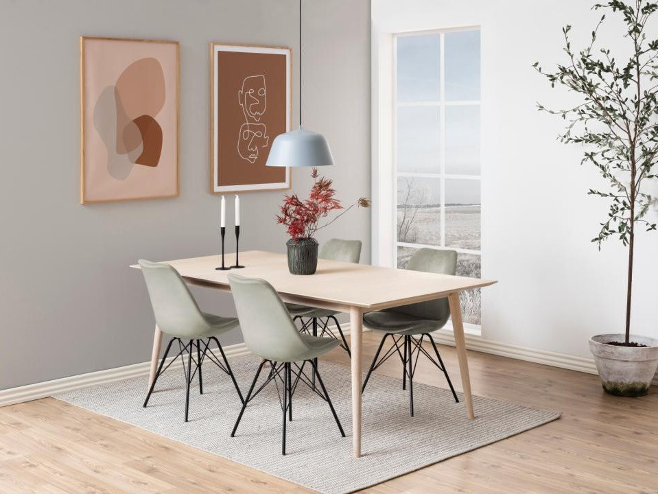 Krēsls Norsica 329 (Krēms + Melns)