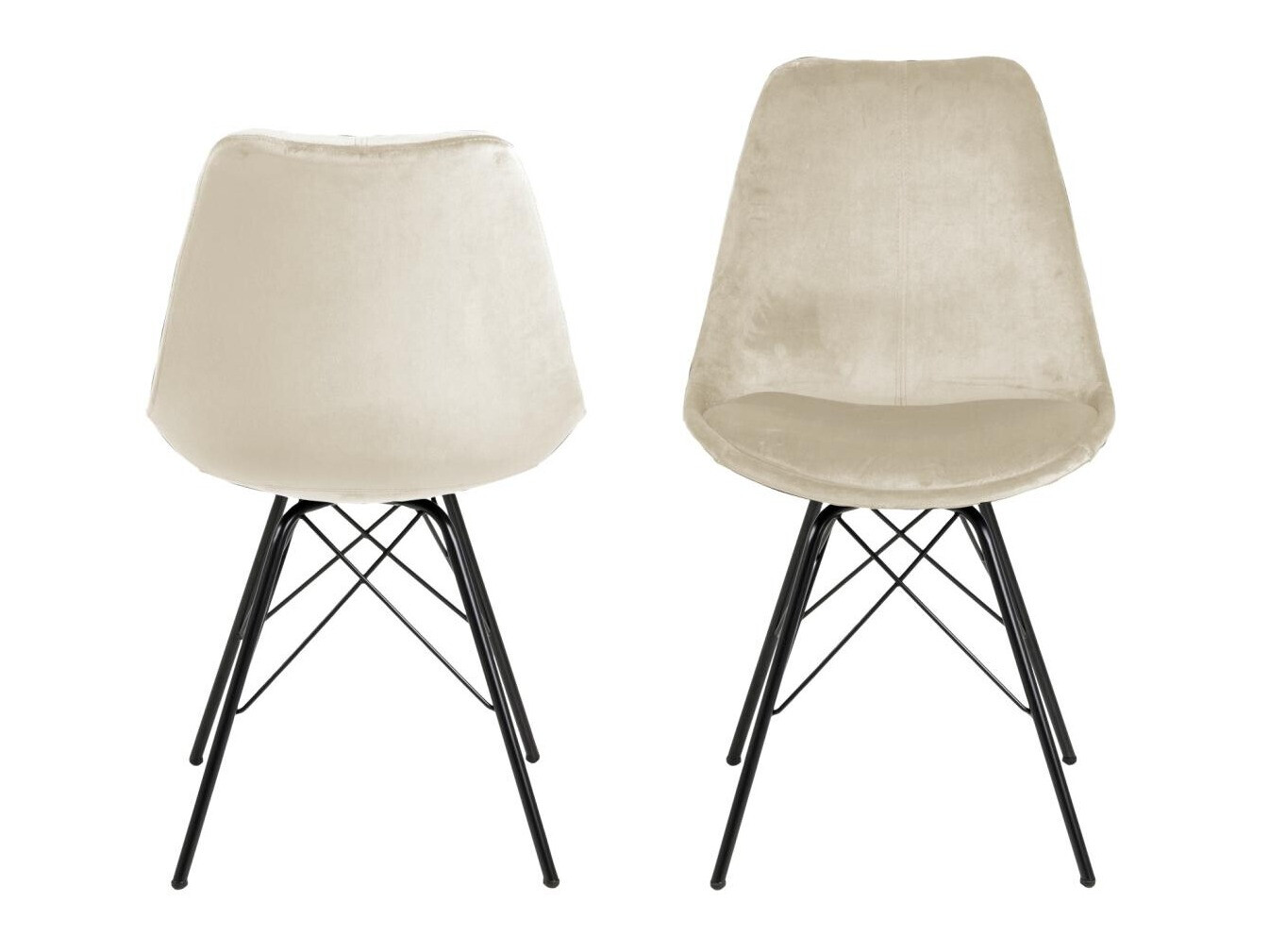 Стул Norsica 329 (Крем + Чёрный)