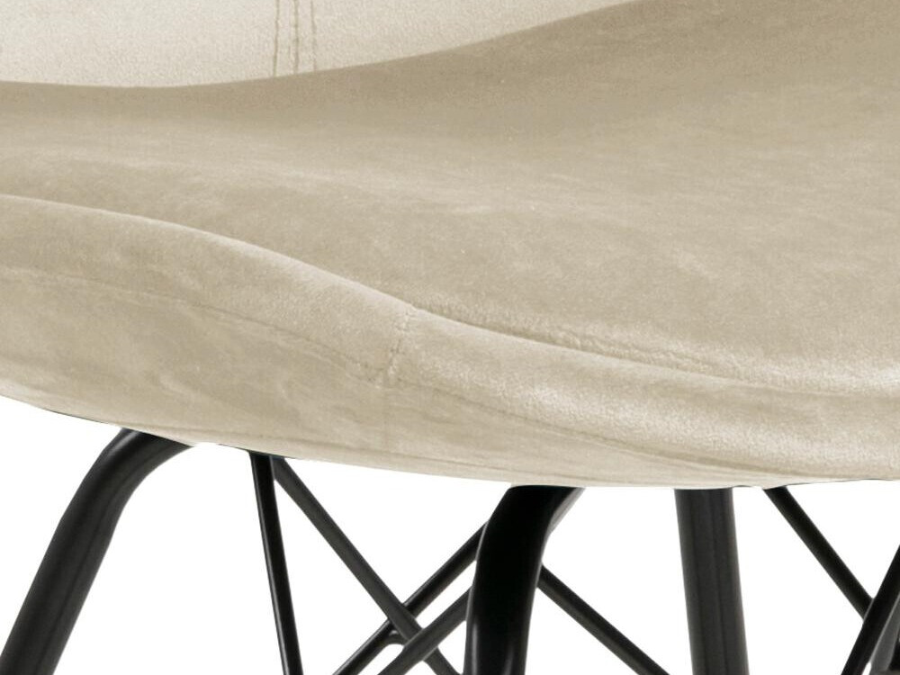 Стул Norsica 329 (Крем + Чёрный)