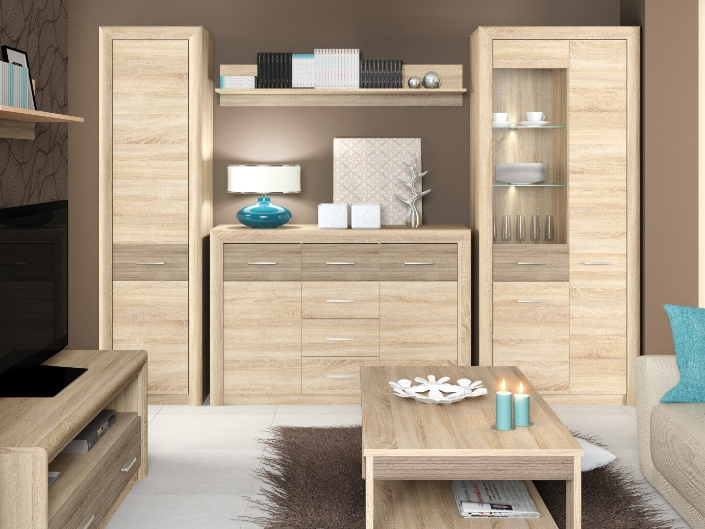 Настенная полка Tivmori 111