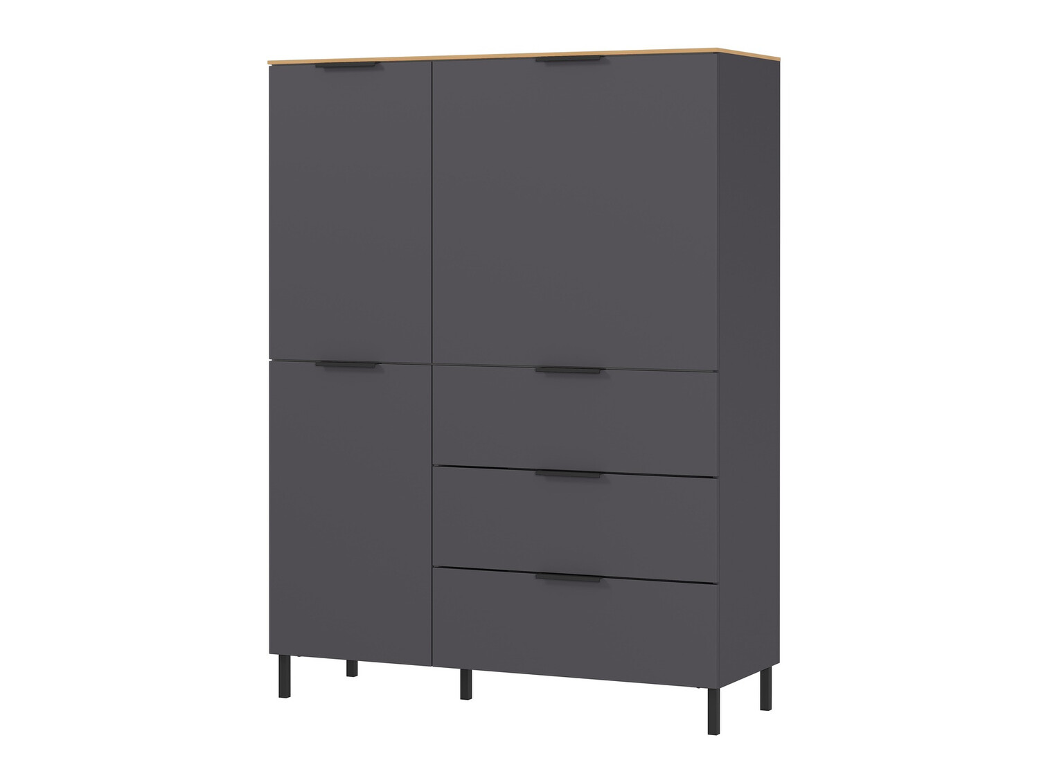 Plaukts Revteno 100 (Grafīts + Navarra ozols)