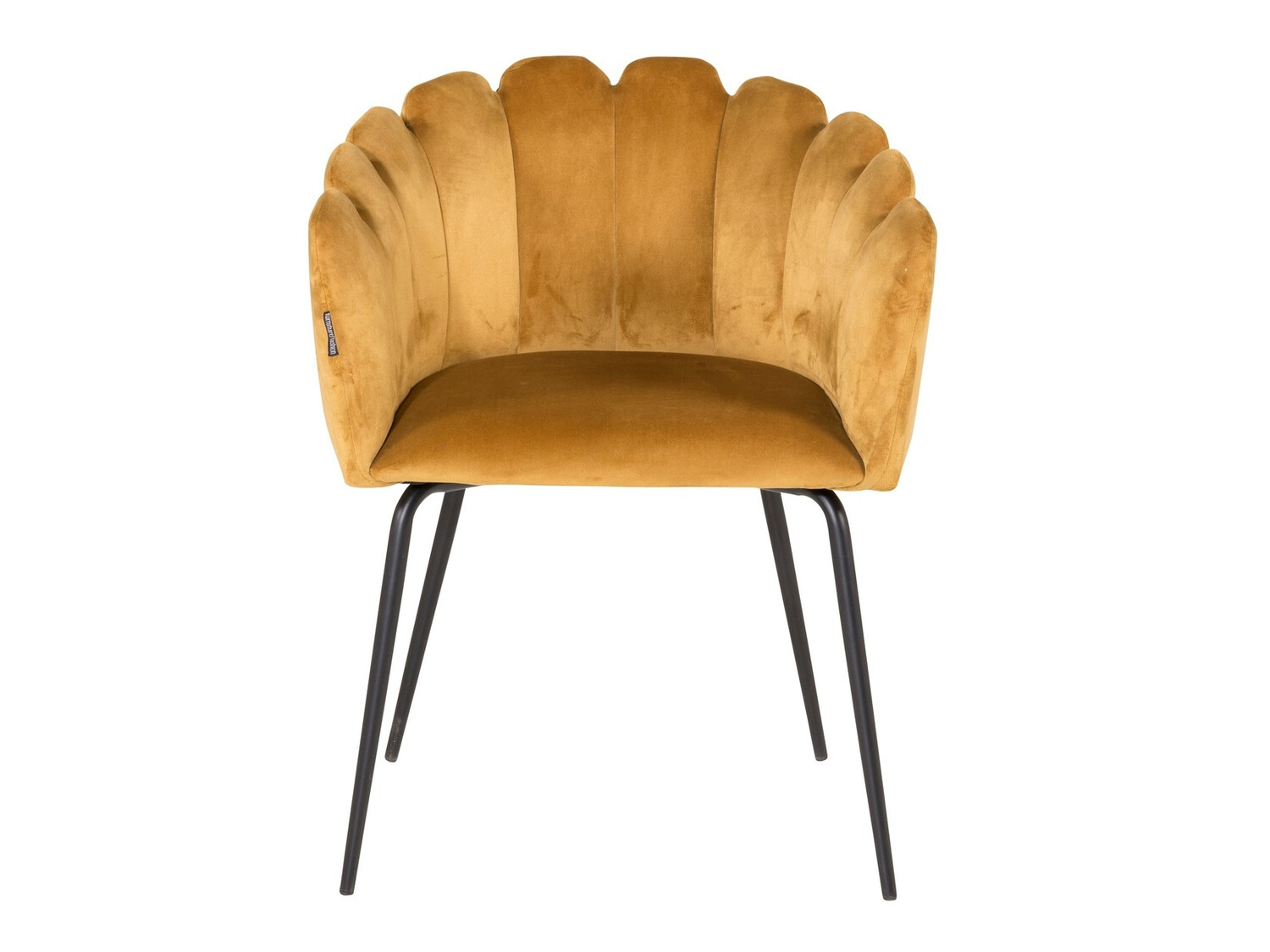 Стул Dallas 134 (Желтый + Чёрный)