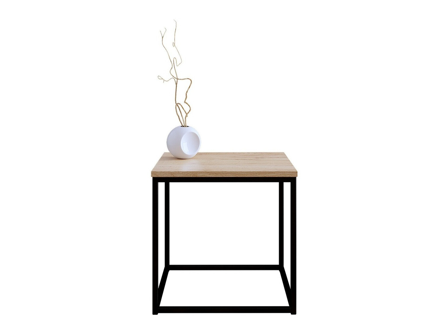 Журнальный столик Germantown 106 (Матовый черный + дуб)