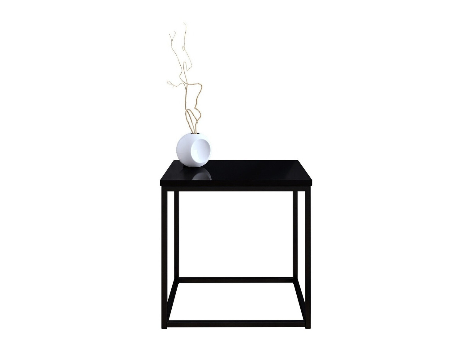 Журнальный столик Germantown 106 (Матовый черный + Глянцевый черный)
