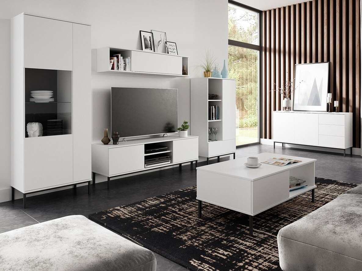 Žurnālu galdiņš Lomsore 102 (Balts)