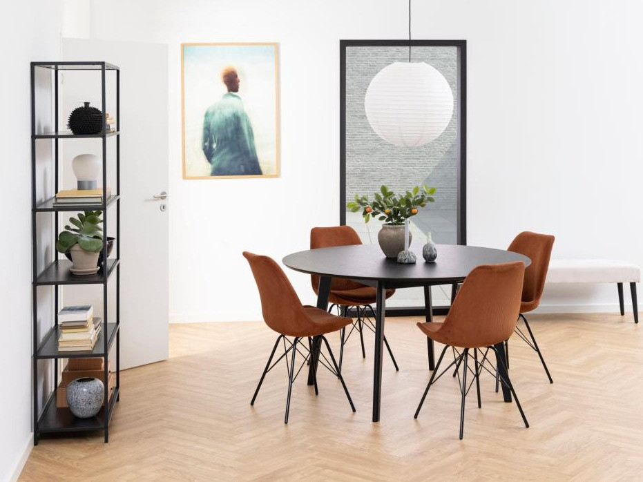 Стул Norsica 485 (Медь + Чёрный)