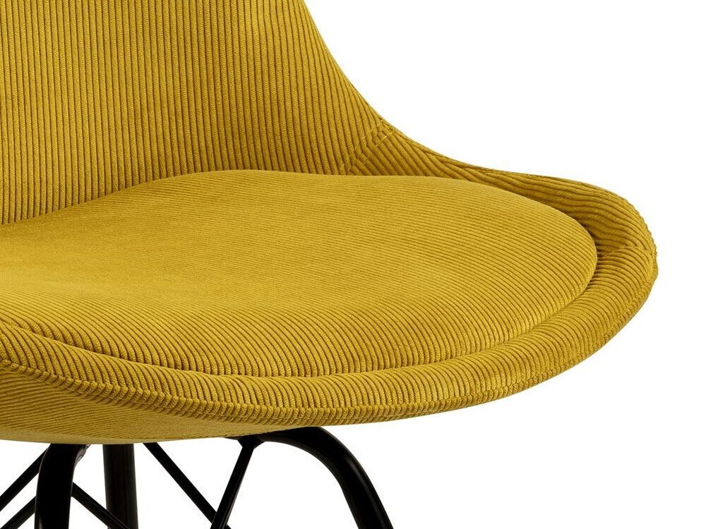 Стул Norsica 485 (Желтый + Чёрный)