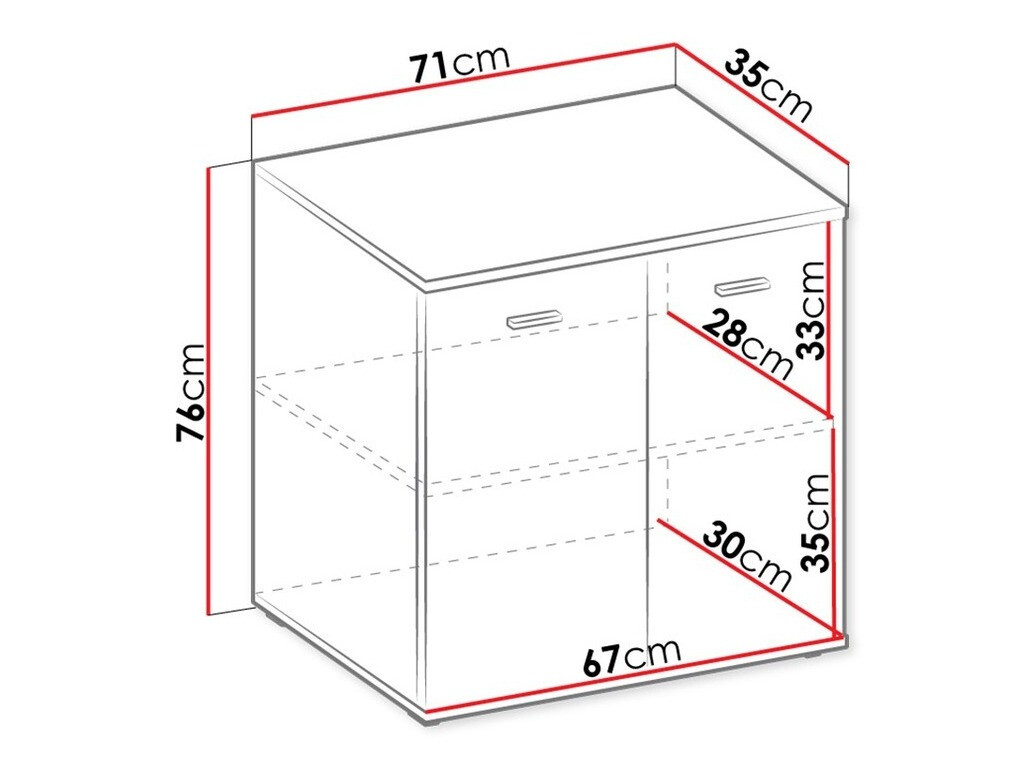 Шкафчик Tucson 130