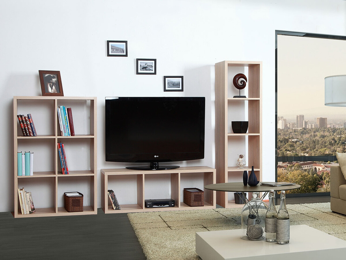 Стеллаж Levnova 100 (Сонома Дуб)