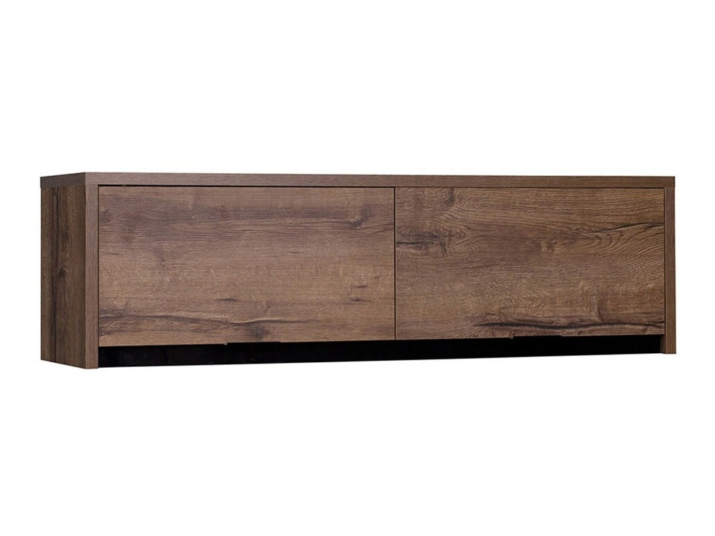 Настенные шкафы Fivelbo 111 (Монастырский дуб + Глянцевый черный)