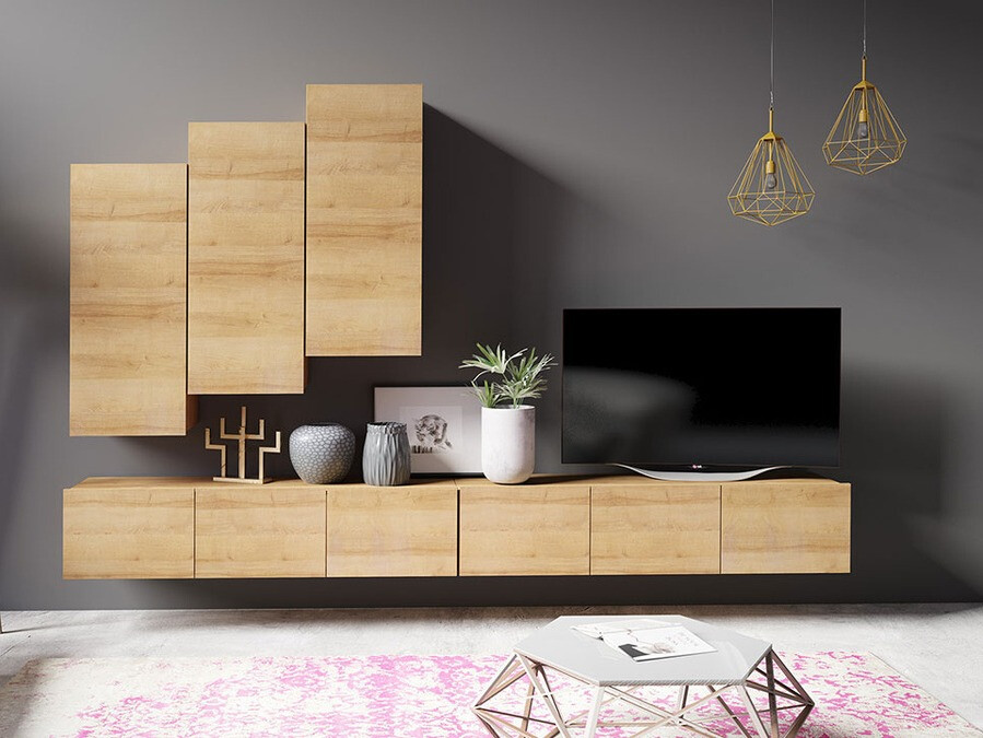 Настенные шкафы Tivdalu 126 (Белый + Глянцевый белый)