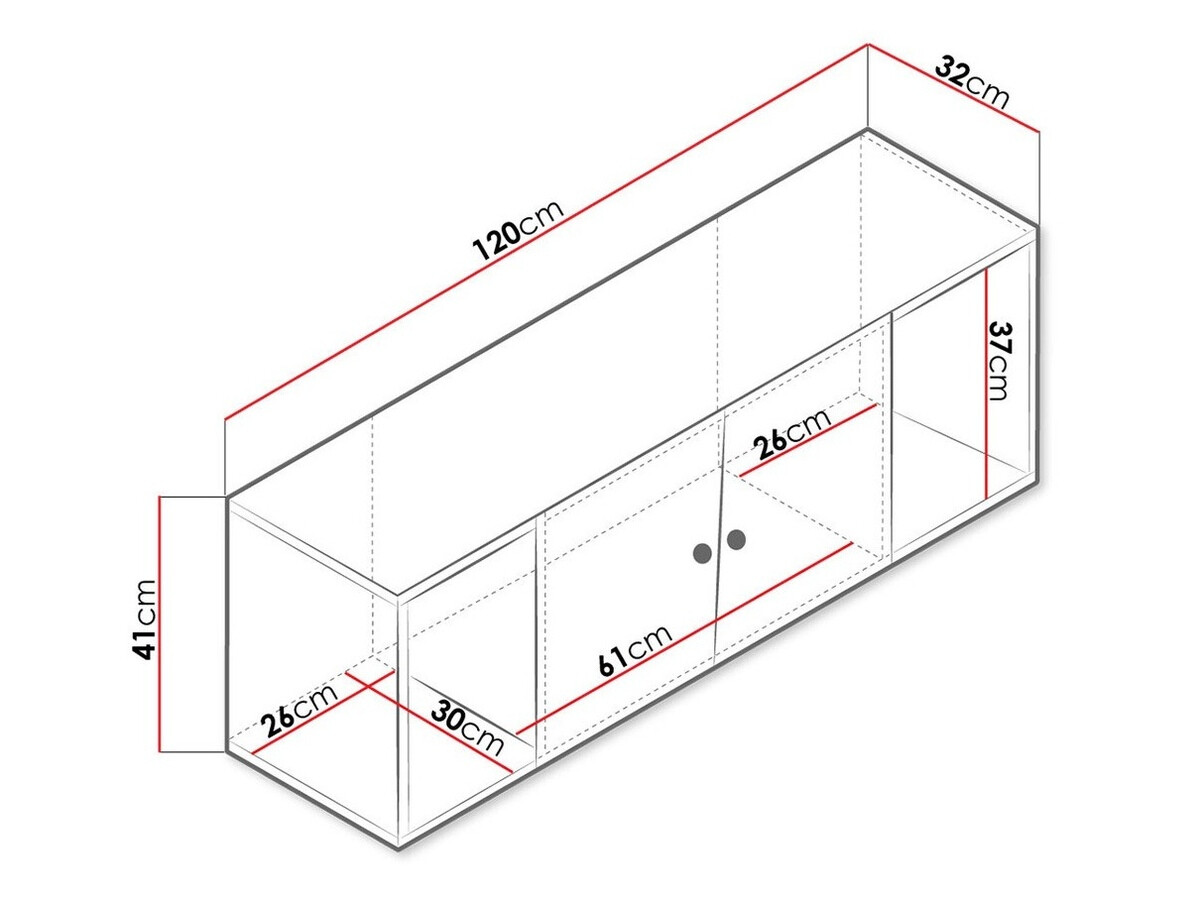 Piekarams skapītis Almira 112 (Artisan ozols + Balts + Pelēks)
